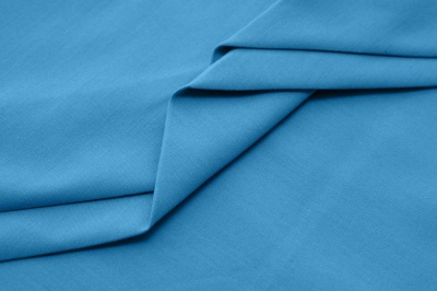 Ткань сорочечная стрейч 18-4535, 115 гр/м2, шир.150см, цвет бирюза - купить в Туле. Цена 285.04 руб.