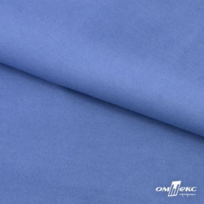 Трикотажное полотно Джерси Понте-де-Рома, 95% / 5%, 150 см, 290гм2, цв. серо-голубой, м - купить в Туле. Цена 297 руб.