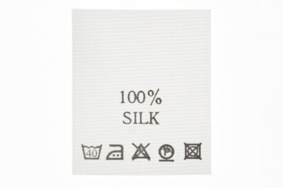 Состав и уход 100% Silk 200 шт - купить в Туле. Цена: 232.29 руб.