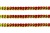 Пайетки "ОмТекс" на нитях, CREAM, 6 мм С / упак.73+/-1м, цв. 96 - красный - купить в Туле. Цена: 484.77 руб.