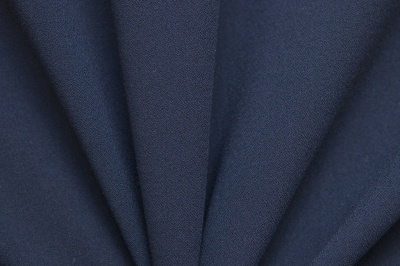 Костюмная ткань с вискозой "Бриджит", 210 гр/м2, шир.150см, цвет т.синий - купить в Туле. Цена 570.73 руб.