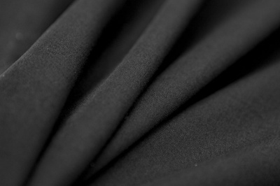 Костюмная ткань с вискозой "Флоренция", 195 гр/м2, шир.150см, цвет чёрный - купить в Туле. Цена 502.24 руб.