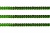 Пайетки "ОмТекс" на нитях, SILVER-BASE, 6 мм С / упак.73+/-1м, цв. 4 - зеленый - купить в Туле. Цена: 484.77 руб.