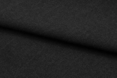 Ткань костюмная 21699 1144/1178, 236 гр/м2, шир.150см, цвет чёрный - купить в Туле. Цена 455.40 руб.