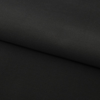 Костюмная ткань с вискозой "Меган", 210 гр/м2, шир.150см, цвет чёрный - купить в Туле. Цена 378.55 руб.