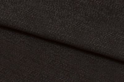 Ткань джинсовая №96, 160 гр/м2, шир.148см, цвет чёрный - купить в Туле. Цена 350.42 руб.