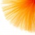 Фатин матовый 16-127, 12 гр/м2, шир.300см, цвет оранжевый - купить в Туле. Цена 96.31 руб.