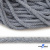 Шнур плетеный d-6 мм круглый, 70% хлопок 30% полиэстер, уп.90+/-1 м, цв.1086-голубой - купить в Туле. Цена: 588 руб.
