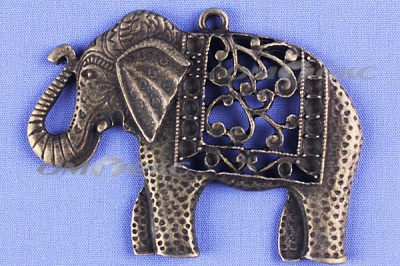 Декоративный элемент для творчества из металла "Слон"  - купить в Туле. Цена: 26.66 руб.