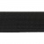 Резинка 25 мм Тканая, 13,75 гр/п.м, (бобина 25 +/-0,5 м) - черная  - купить в Туле. Цена: 11.67 руб.