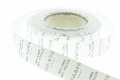 Состав и уход за тк. Linen 50%  Viscose 50%  1000шт - купить в Туле. Цена: 476.84 руб.