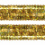 Тесьма с пайетками D16, шир. 20 мм/уп. 25+/-1 м, цвет золото - купить в Туле. Цена: 778.19 руб.