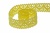 Тесьма кружевная 0621-1059, шир. 20 мм/уп. 20+/-1 м, цвет 017-жёлтый - купить в Туле. Цена: 507.67 руб.