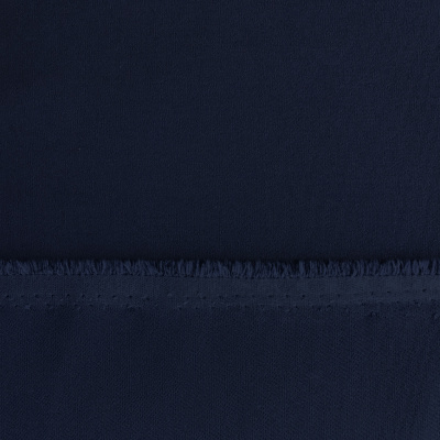 Костюмная ткань "Элис", 220 гр/м2, шир.150 см, цвет т.синий - купить в Туле. Цена 308 руб.