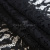 Кружевное полотно #2307, 145 гр/м2, шир.150см, цвет чёрный - купить в Туле. Цена 449.07 руб.