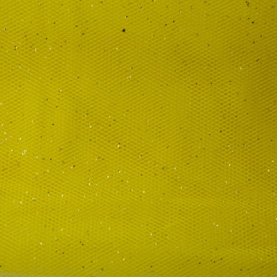 Сетка Глиттер, 24 г/м2, шир.145 см., желтый - купить в Туле. Цена 117.24 руб.