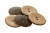 Деревянные украшения для рукоделия пуговицы "Кокос" #2 - купить в Туле. Цена: 33.11 руб.